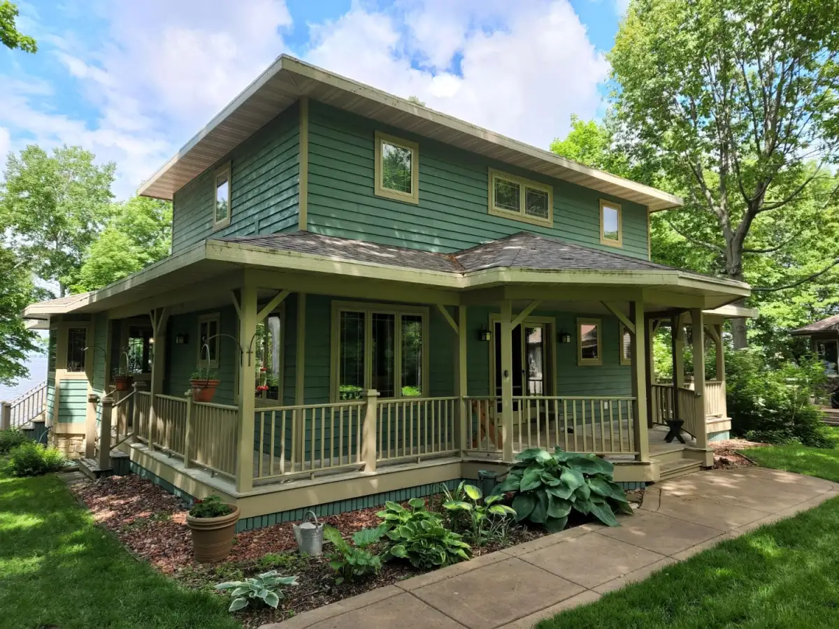A finished house, from a real past job
